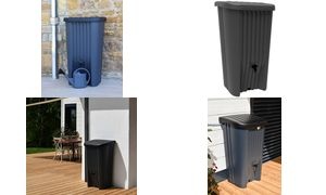 EDA Regentonne RECUP DECO, 150 Liter, anthrazit