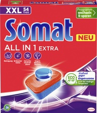 Somat Spülmaschinentabs 10 ALL IN 1 EXTRA, 54 Tabs