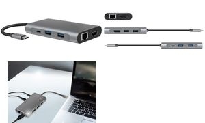 LogiLink USB 3.2 (Gen1) Docking-Station, USB-C, 8-Port