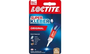 LOCTITE Sekundenkleber Original, 3 g + 1 g Tube