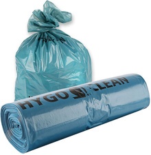 HYGOCLEAN LDPE-Müllsäcke, 160 Liter, 60 my, blau
