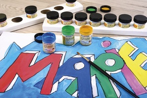 EBERHARD FABER Malfertige Deckfarbe EFA Color, 13er Set