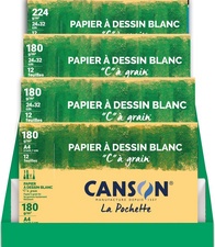 CANSON Zeichenpapier "DESSIN", 40er Display
