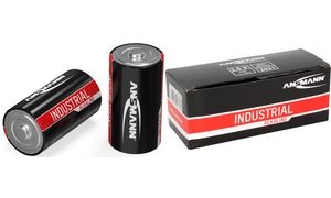 ANSMANN Alkaline Batterie "Industrial", Baby C, 10er Pack