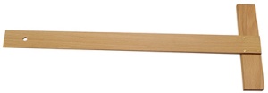 Wonday T-Lineal, 600 mm, aus Holz