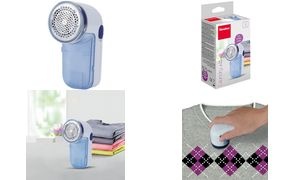 metaltex Fusselrasierer, mit Behälter & Reinigungsbürste