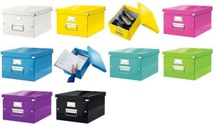 LEITZ Ablagebox Click & Store WOW, DIN A4, weiß