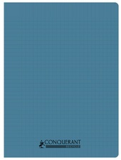 CONQUERANT CLASSIQUE Cahier recyclé, 170 x 220 mm, bleu
