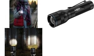 ANSMANN LED-Taschenlampe Adventure TA100BF, schwarz