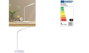 PAPERFLOW LED-Tischleuchte IRENE, Standfuß, weiß
