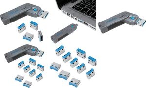 LogiLink USB Sicherheitsschloss, 1 Schlüssel / 1 Schloss