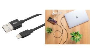 ANSMANN Daten- & Ladekabel, Apple-Lightning - USB-A, 200 cm