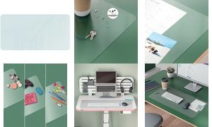 LEITZ Schreibunterlage, 700 x 360 mm, aus PVC, transparent