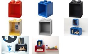 LEGO Bausteinregal BRICK SHELF 4, Breite: 159 mm, rot
