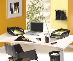 CEP Briefablage CepPro GreenSpirit, DIN A4 quer, schwarz