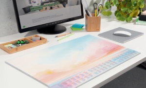 sigel Papier-Schreibunterlage "Magic Sunset", 595 x 410 mm