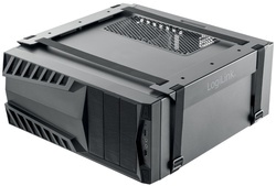 LogiLink PC-Halter Gurtsystem, aus Stahl, schwarz