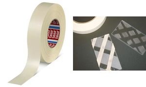 tesa Krepp 4432 Papierabdeckband, 19 mm x 50 m