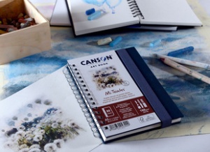 CANSON Skizzenbuch ART BOOK Mi-Teintes, DIN A5, weiß