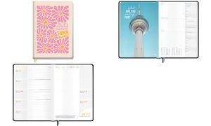 Häfft Jugendkalender Timer "Pink Flowers", 2026/2027
