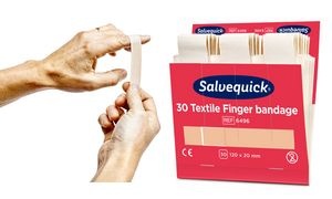 CEDERROTH Salvequick Fingerverband, Textil