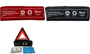 IWH KFZ-Verbandtasche Duo, Inhalt DIN 13164, schwarz