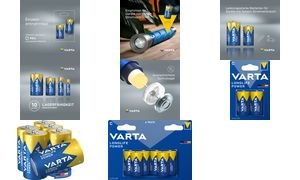 VARTA Alkaline Batterie Longlife Power, Baby (C), 6er