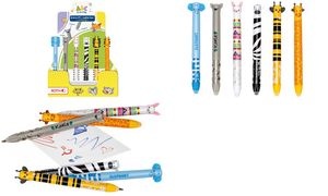 ROTH Radierbarer Gelschreiber "ABC Freunde", 36er Display