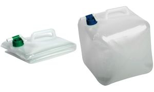 EDA Wasserkanister mit Zapfhahn, 15 Liter, faltbar
