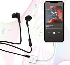 LogiLink USB-C - 2x USB-C Adapterkabel, 150 mm, weiß