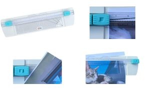 TWEN Rollen-Schneidemaschine RS 4525, DIN A4, weiß / türkis
