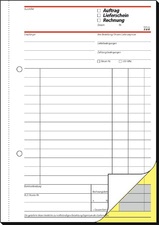 sigel Formularbuch "Bestellung", A5, 2 x 50 Blatt