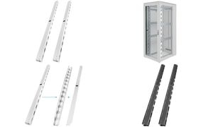 DIGITUS 19" Kabelkanal, 42 HE, Stahlblech, schwarz (RAL9005)