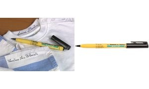 Pentel Markierstift für Textilien GREEN-LABEL NM10, schwarz