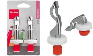 metaltex Excenterverschluss, Edelstahl, 2er Set