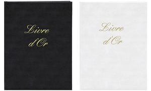 ELVE Gästebuch "Livre d'Or", 210 x 160 mm, weiß