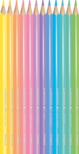 Maped Dreikant-Buntstift COLOR'PEPS Pastel, 12er Kartonetui