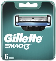 Gillette Ersatzklingen Mach3 Systemklingen, 6er Pack