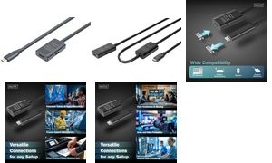 DIGITUS USB 3.2 Gen1 Aktives Verlängerungskabel, 10,0 m