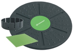 SCHILDKRÖT Balance-Board / Fitnesskreisel, grün/anthrazit