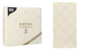 PAPSTAR Bistro-Servietten "ROYAL Collection Circle Flowers"