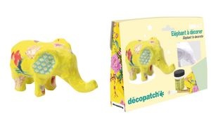 décopatch Pappmaché-Set "Elefant", 5-teilig
