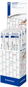 STAEDTLER Jahresplaner 2026 Lumocolor, 30er Bodendisplay
