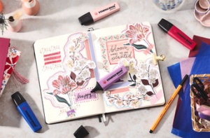 STABILO Textmarker BOSS ORIGINAL NatureCOLORS, 4er Etui
