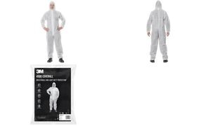 3M Schutzanzug 4500, Kategorie 1, Größe: L, weiß