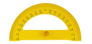 Wonday Tafel-Halbkreis-Winkelmesser, 180 Grad, magnethaftend