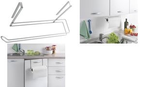 metaltex Küchenrollenhalter Easy-Roll, silbermetallic