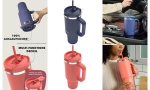 Contigo Isolier-Trinkbecher Tumbler, 1,2 Liter, indigo