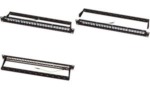 LogiLink 19" Keystone Patch Panel, 24-Port, geschirmt