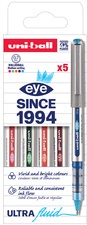 uni-ball Tintenroller eye fine UB157E PF, 5er Etui, sortiert